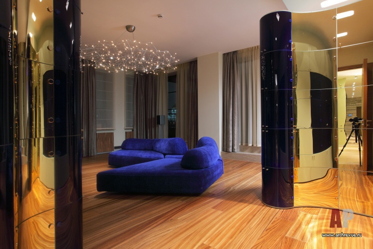 带全景窗的公寓室内设计丨Кулиш Дмитрий,Карпова Анна等-37