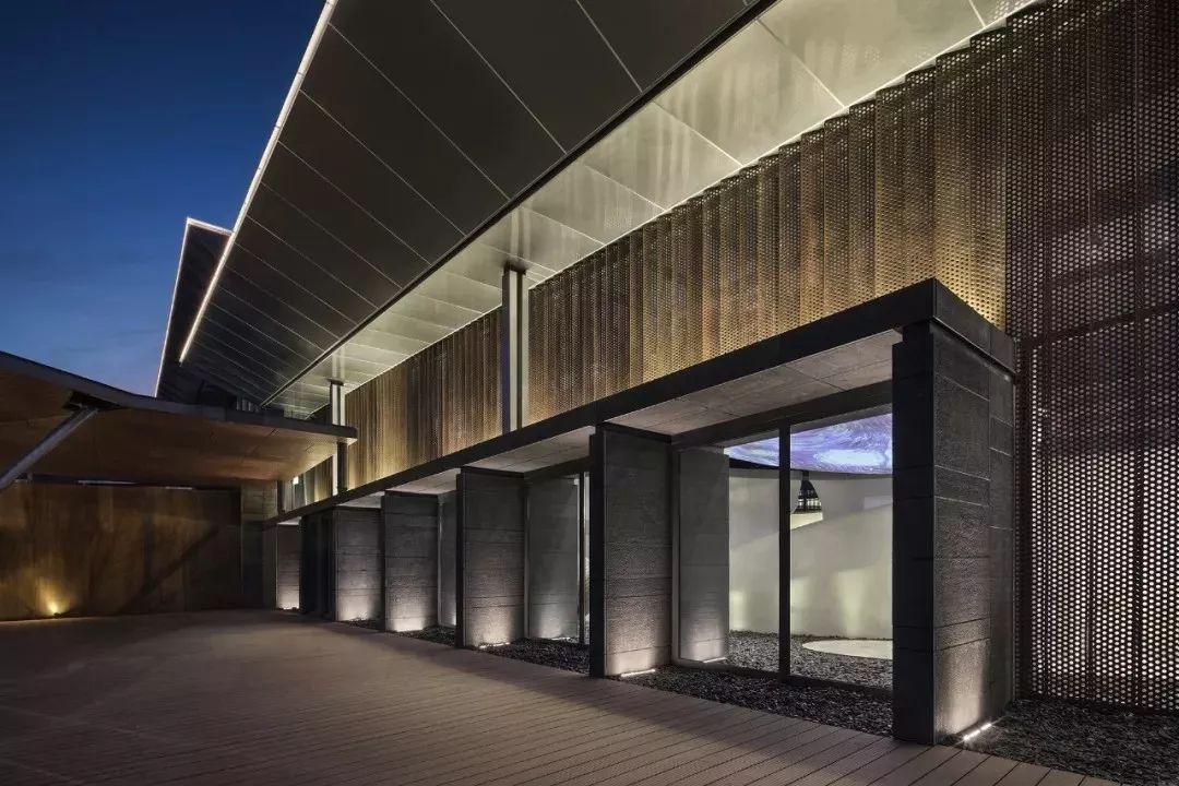 天津宁河生态小镇营销中心——自然与建筑共生的室内设计-10