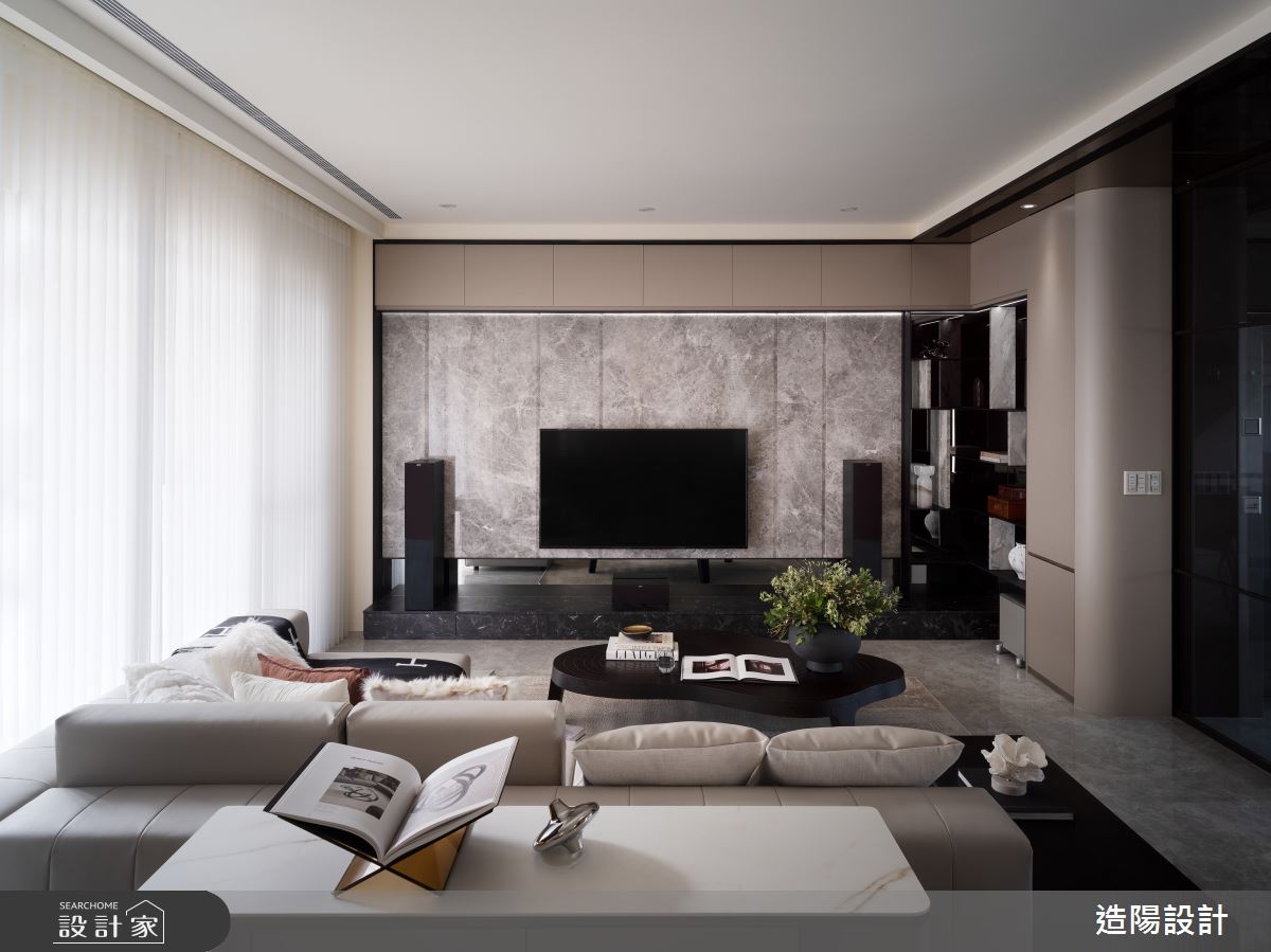 造陽·霽景重陽·現代風·85坪設計案例丨造陽設計-9