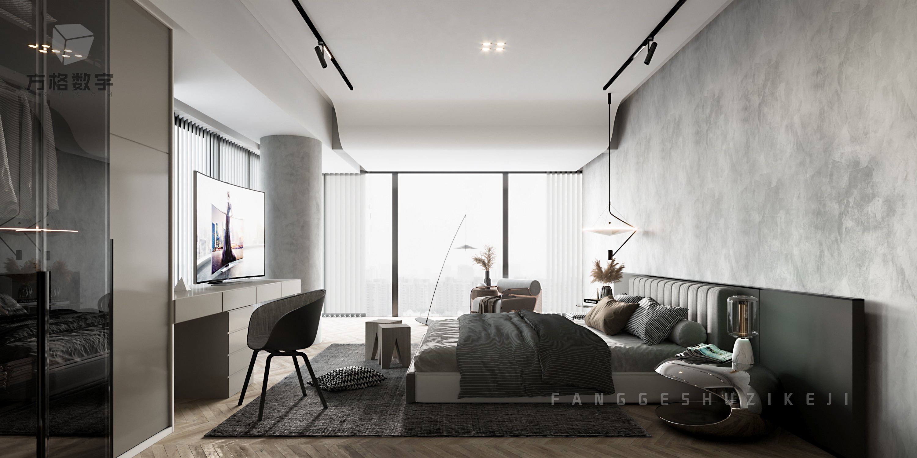 现代平层设计典范 · 简约方格视觉-6