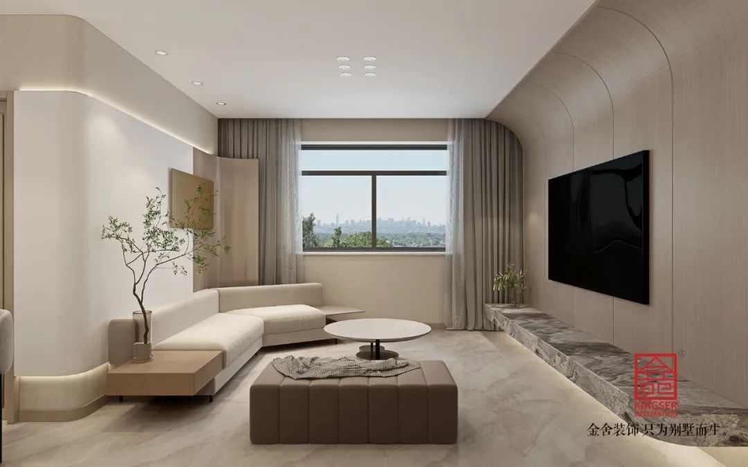 《对白》 现代风格家居设计丨金舍装饰-20