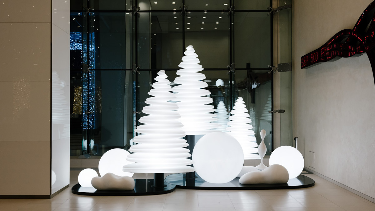 商务中心圣诞装饰-2