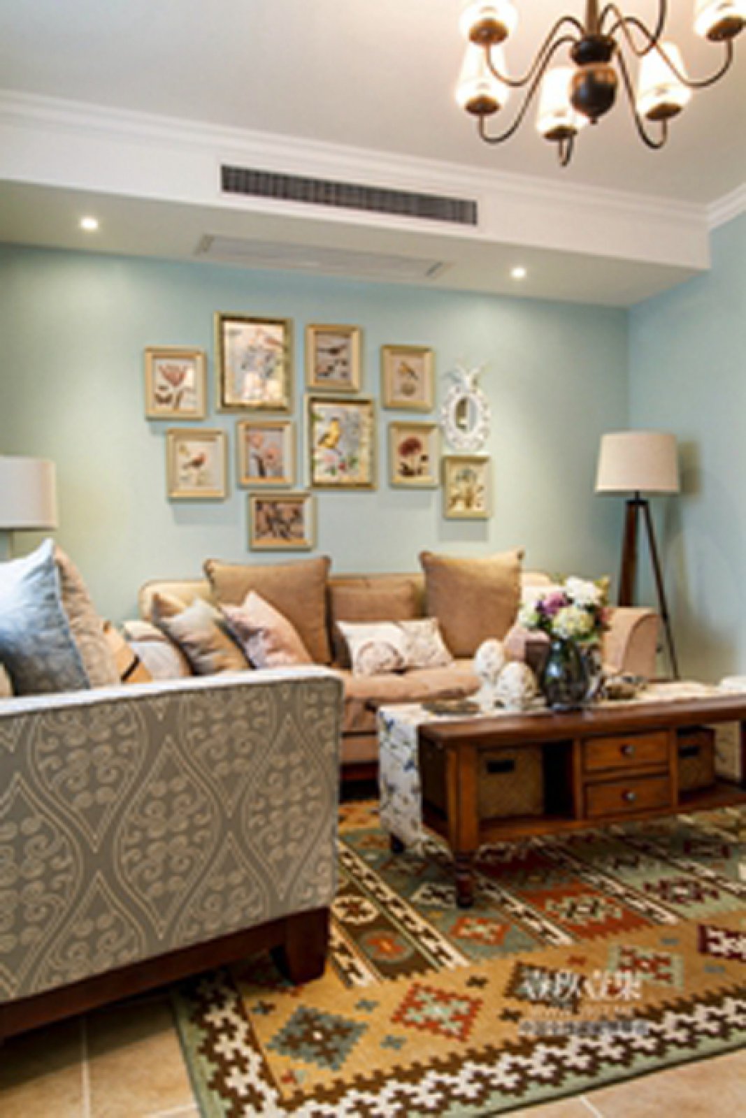 美式休闲乡村田园宅 回归自然的舒适空间-0