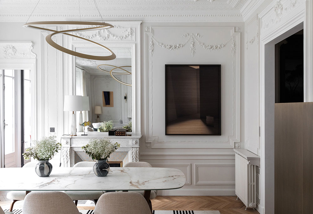 巴黎中心哈斯曼建筑优雅公寓设计-10