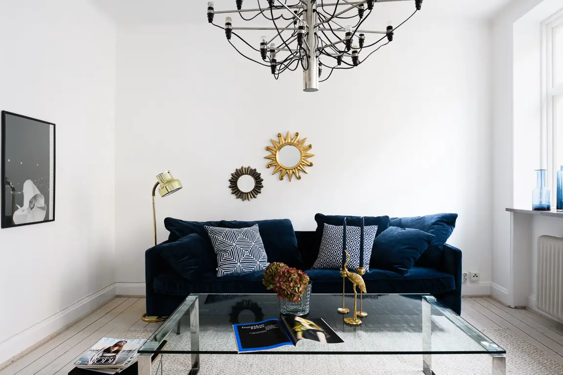 瑞典 47 号公寓的温馨冬季室内设计-13