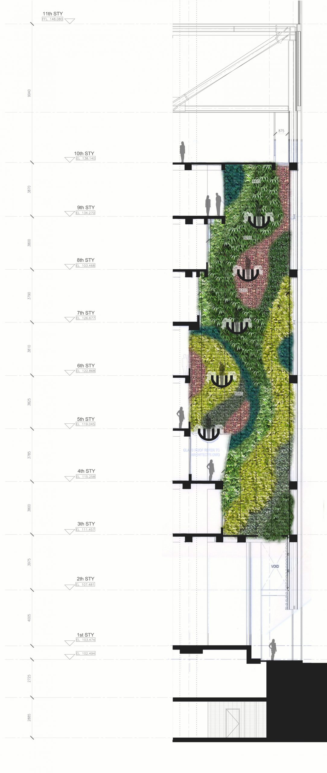 新加坡塞西尔街 158 号垂直绿化景观丨Tierra Design (S) Pte Ltd-17