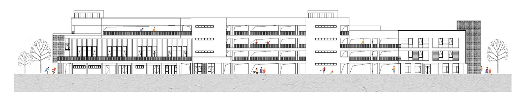 安徽安庆健康路小学丨中国安庆丨大椽设计-67