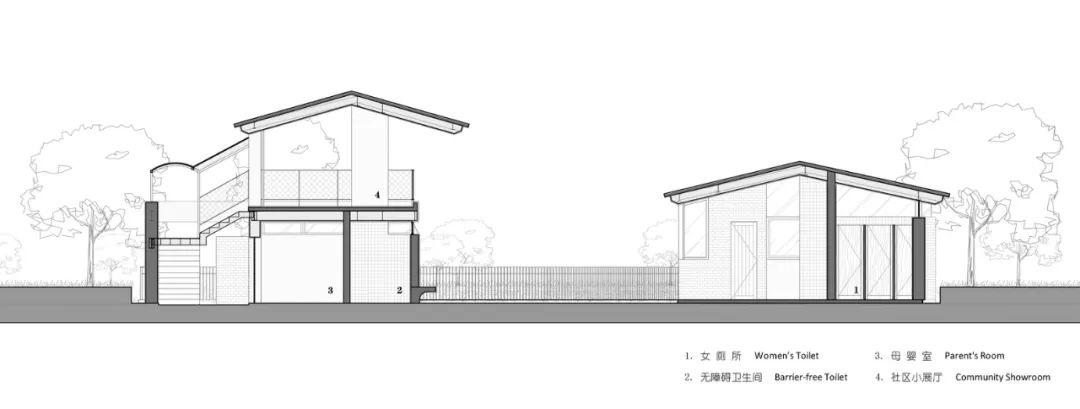 梁子湖长岭渡口景观公厕丨中国湖北丨原榀建筑-80