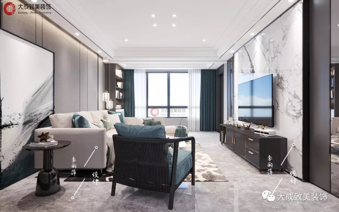 156㎡现代黑白灰,诠释简约生活美学-31