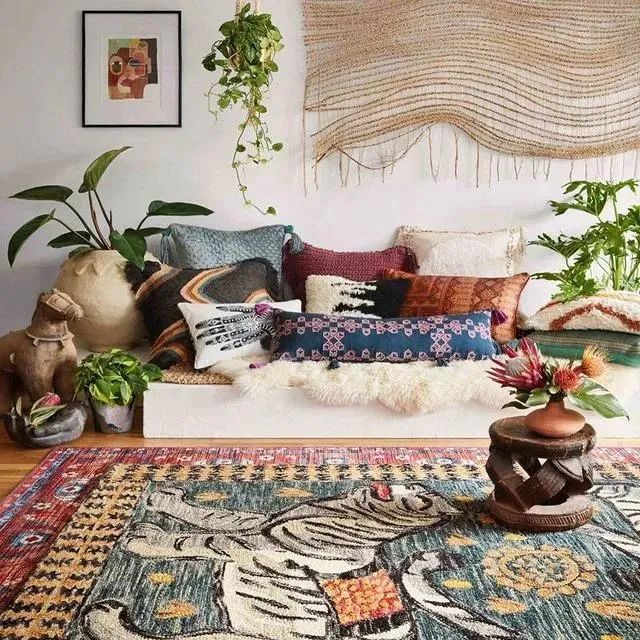 波西米亚风格家居设计丨中国包头丨赫彩软装,众诚装饰-87