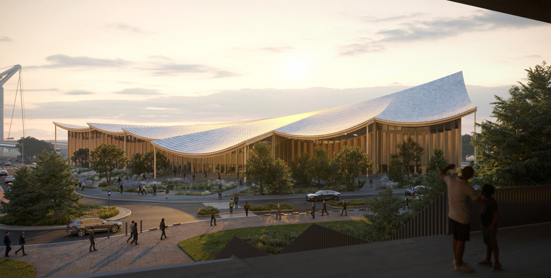 法国诺曼底The Sail会议中心丨法国鲁昂丨丹麦BIG建筑工作室-15