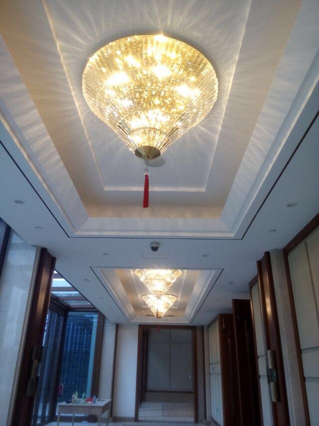 奥毅灯饰打造星级酒店室内灯具工程-7