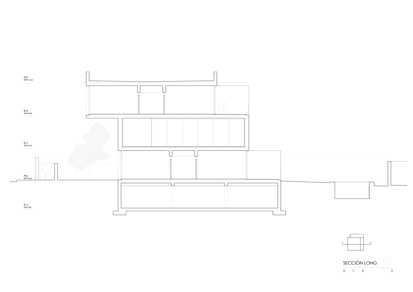 马德里共享花园的三层独户住宅丨西班牙马德里丨Bojaus Arquitectura-17