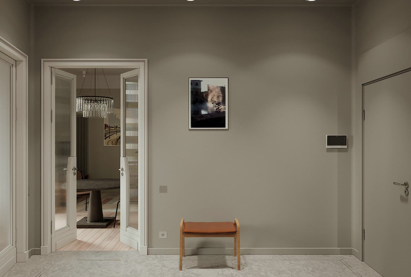 北欧风随性优雅生活空间-8