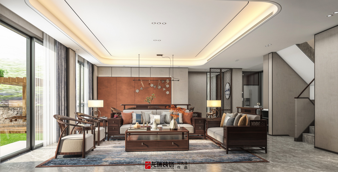 鑫苑鑫城200㎡基辅风格设计丨郑州龙瑞装饰工程有限公司-82