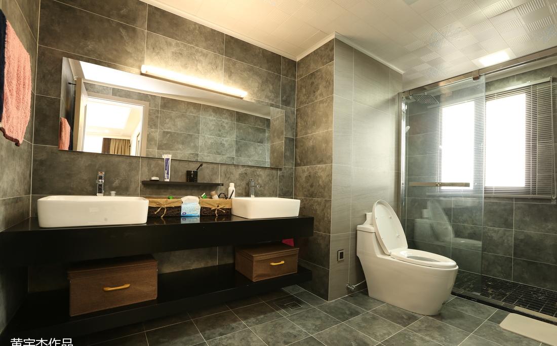 新塘现代实景家居,黑白灰诠释时尚潮流-26