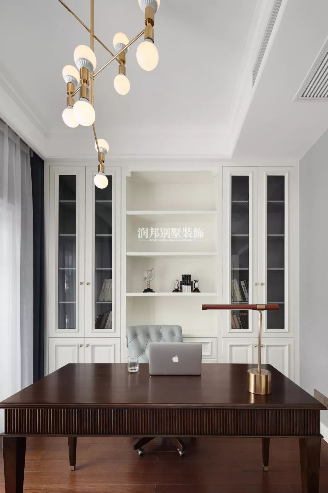 薛杨团队打造无锡 480㎡轻奢别墅，诠释现代生活美学-99