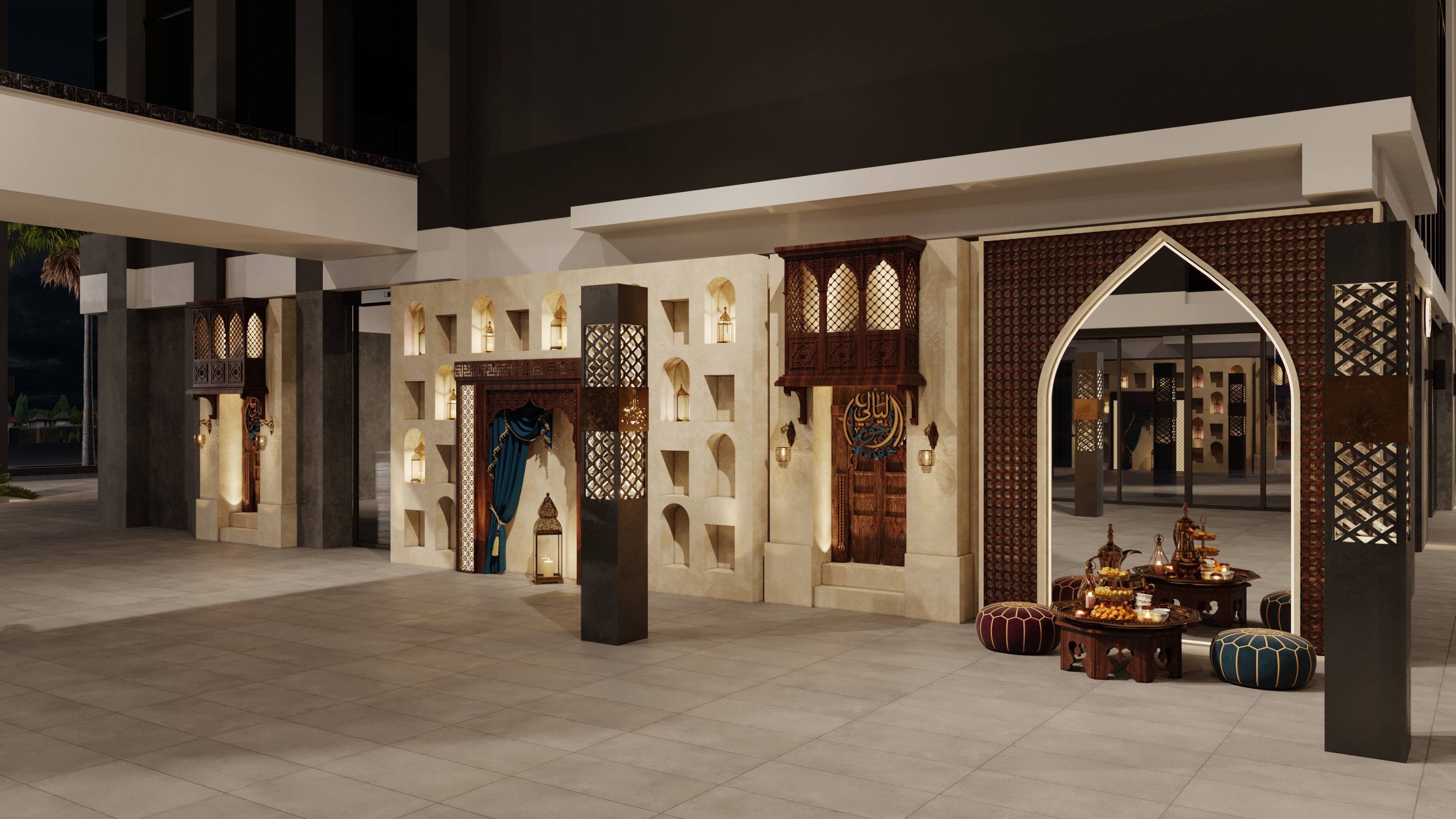 阿高拉商场斋月装饰丨埃及开罗-11