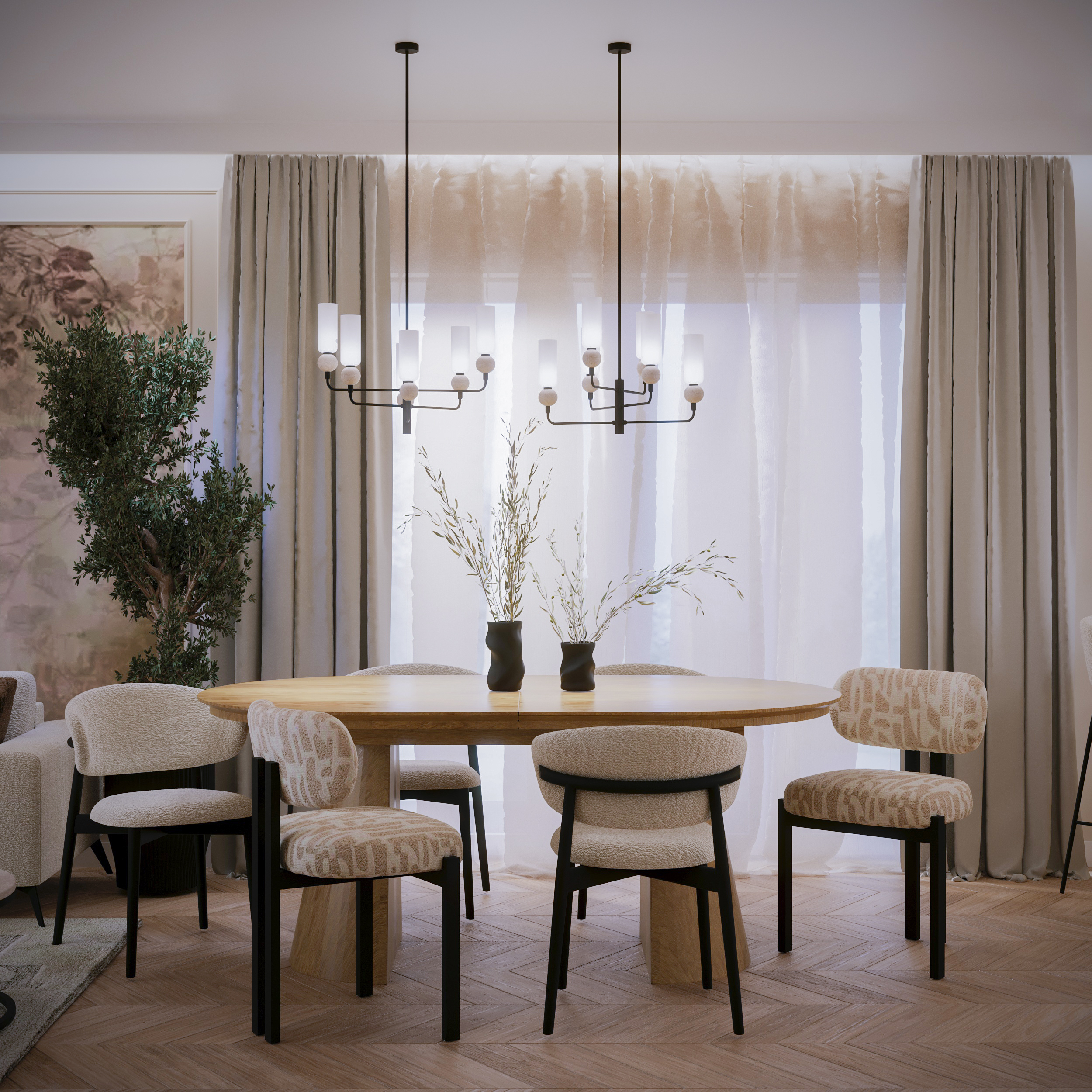 Classical modern House-7