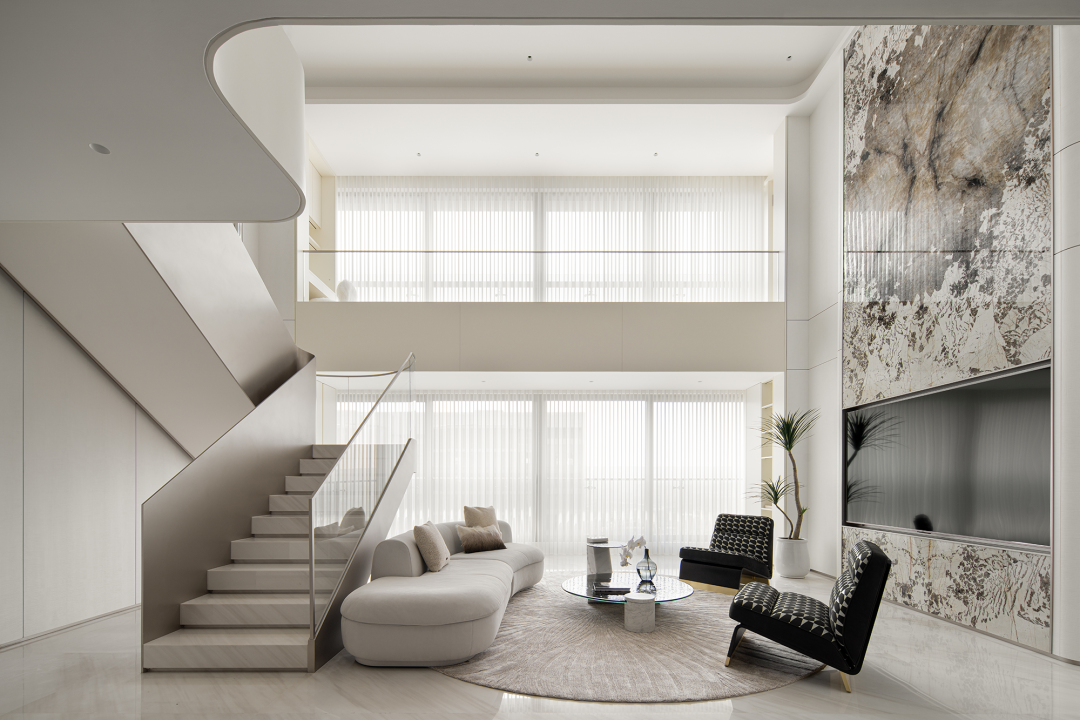 顶层复式丨中国温州丨里外空间设计-13