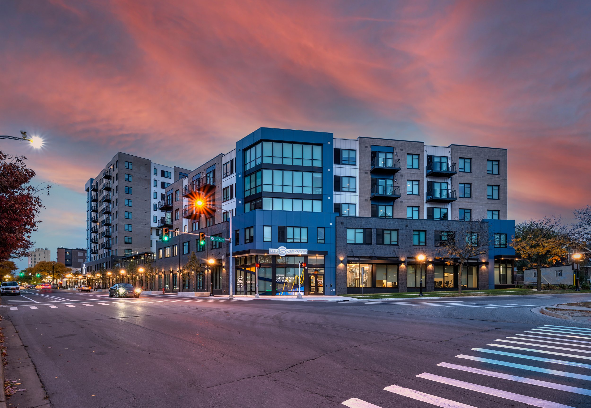 安阿伯的标准酒店（这里推测The Standard是酒店名称，如果结合具体语境有其他所指，需根据实际情况调整） 丨United StatesAnn Arbor丨Myefski Architects-5