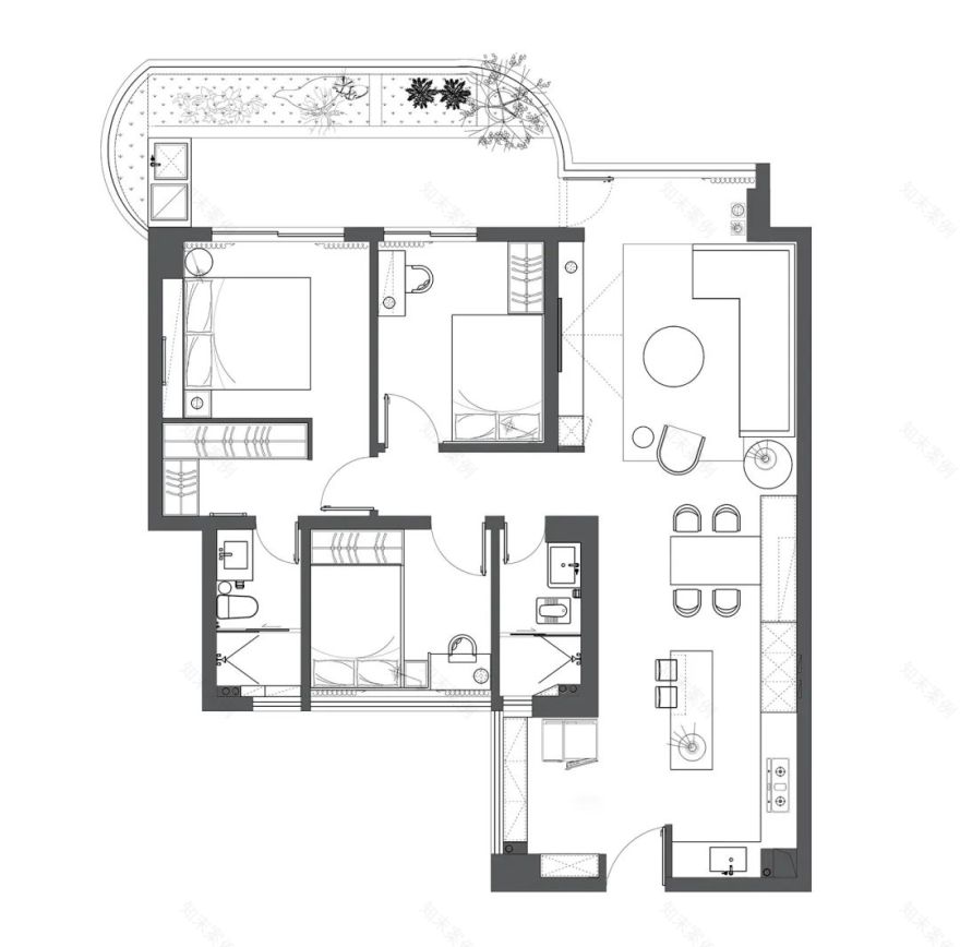 一方安隅丨朴境设计-38