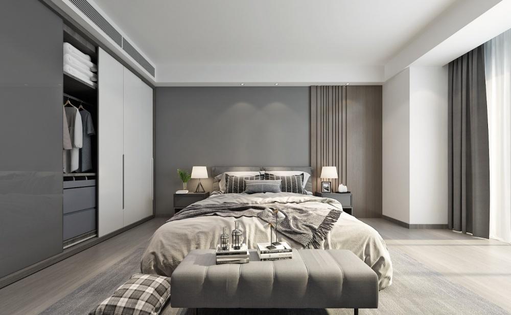 现代轻奢家居,诠释灰色畅想-14