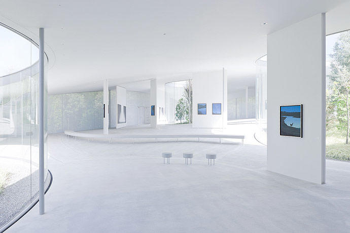 轻井泽千住博美術館丨日本丨西泽立卫-35