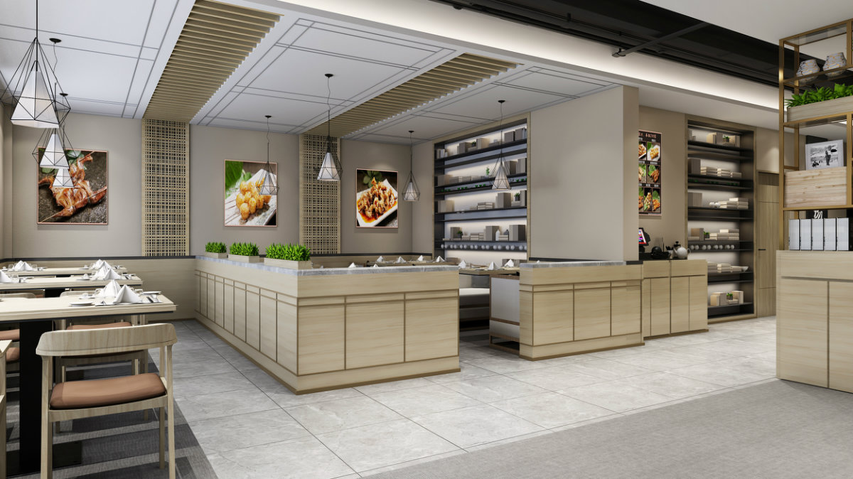 姜氏大碗王牛肉面丨中国海东丨佩伶餐饮空间设计-13