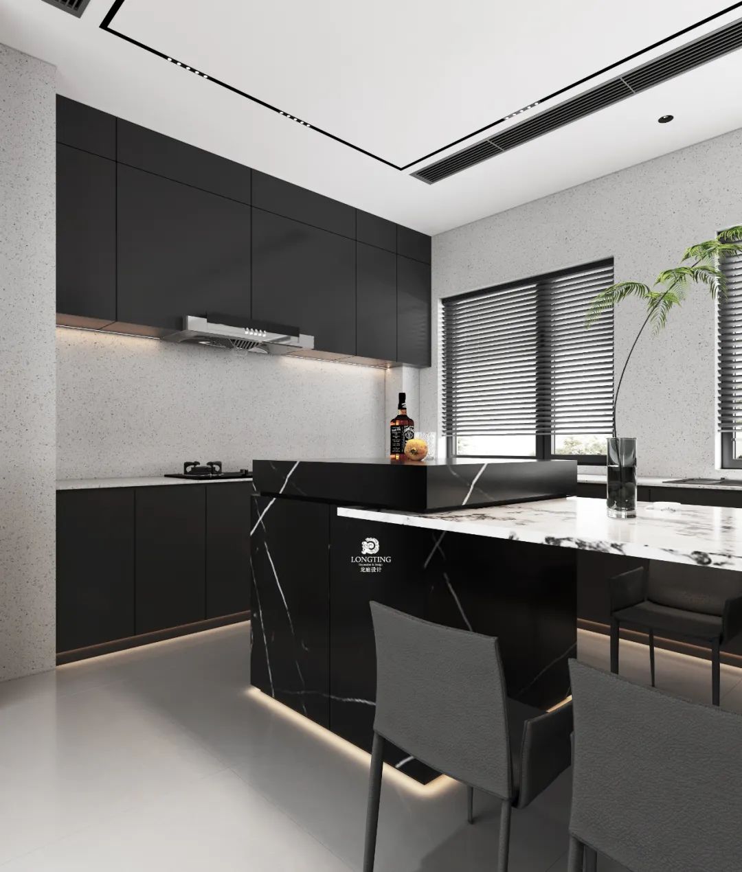 滨江·春翠里（166 户型带地下室）户型全案落地实景丨中国杭州丨龙庭设计-84