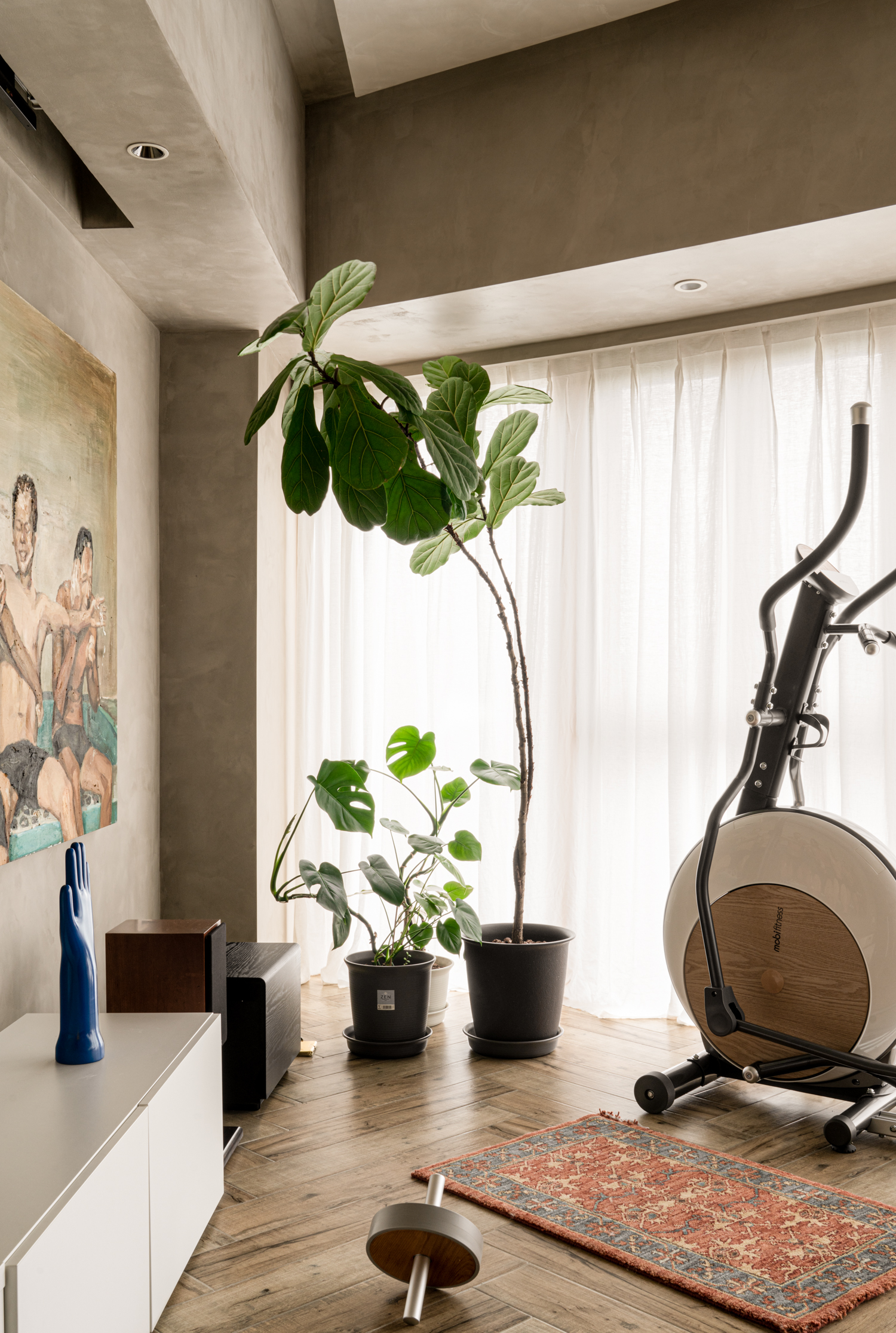 扇形户型复古大宅设计-29