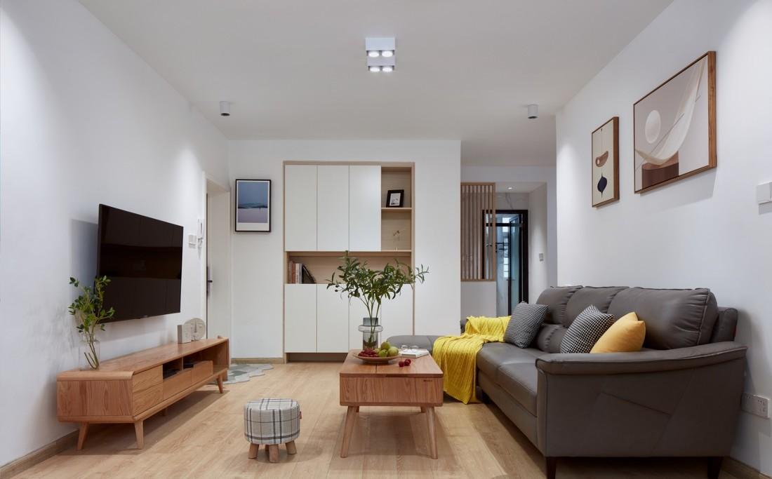 起点·设计丨平层丨78m²日式空间,在家也能宅出美好!-14