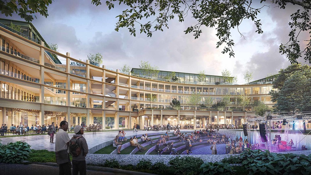 Gensler 打造拉脱维亚首都里加多功能园区-3