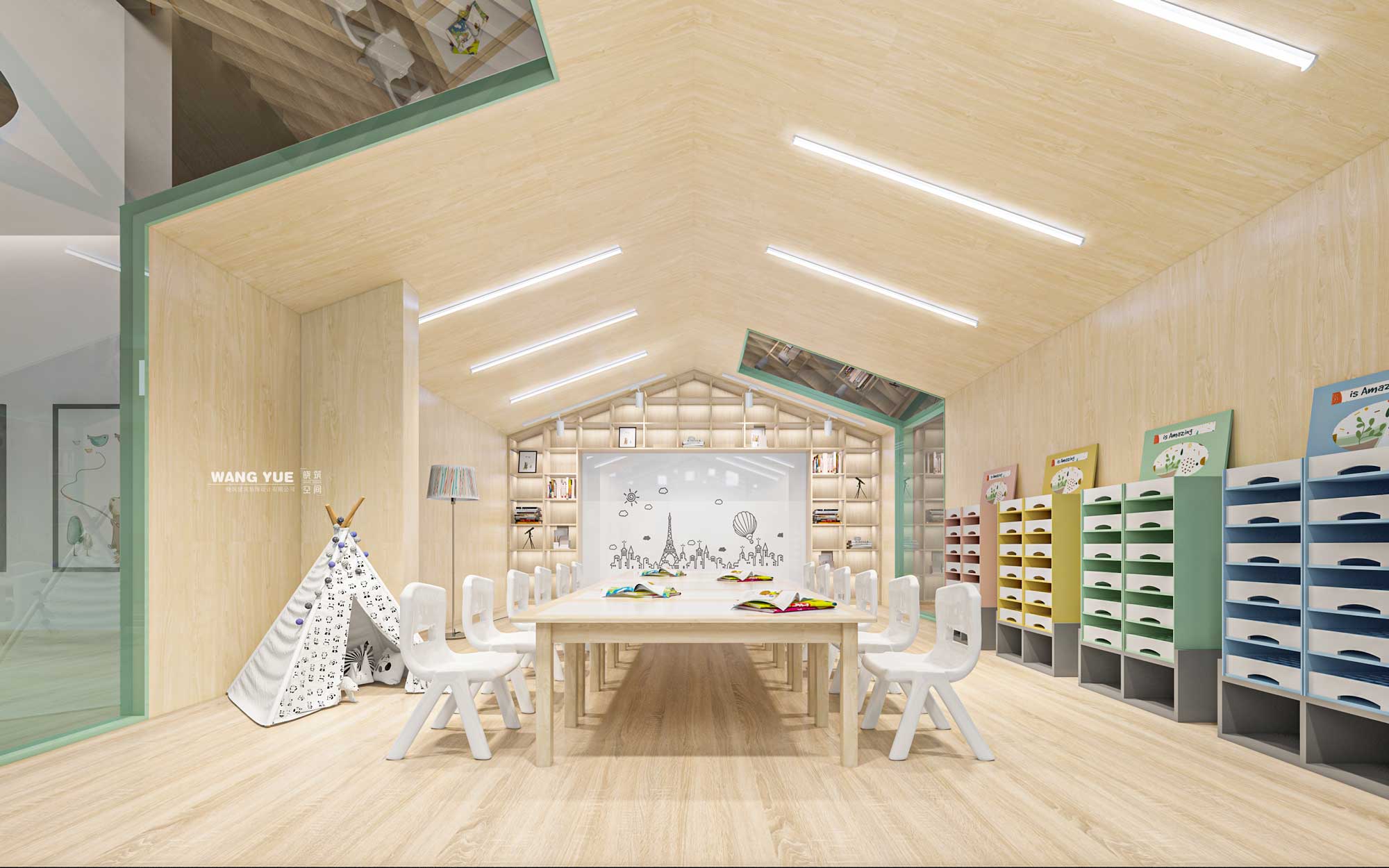 春天树儿童之家 · 托育中心丨中国茂名丨晓筑建筑装饰设计有限公司-20
