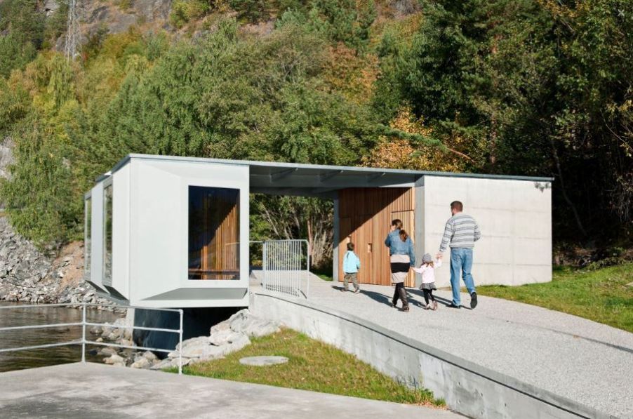 挪威海景公厕 | 颠覆想象的美-100