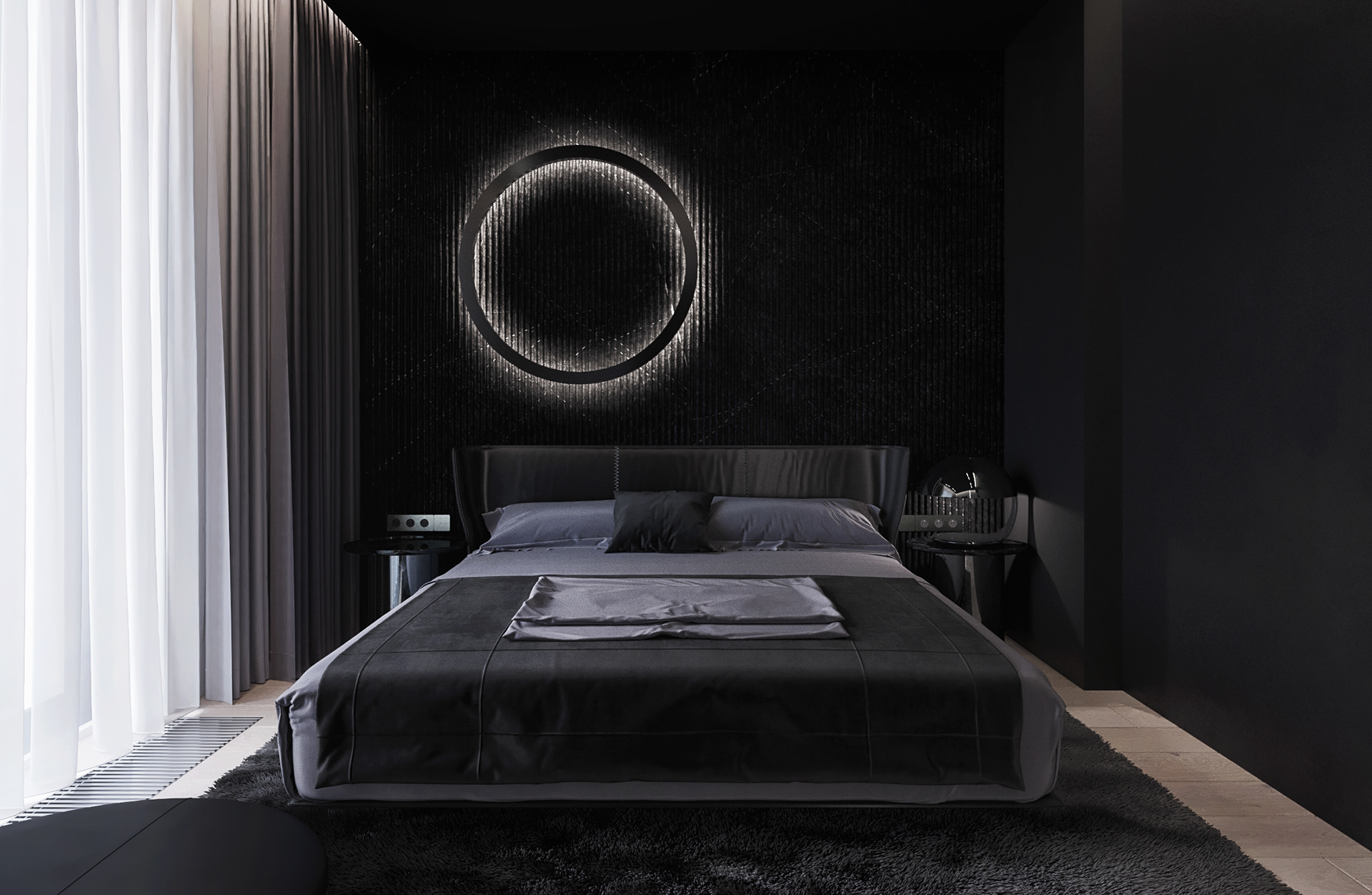 67平米--极简黑白空间-13