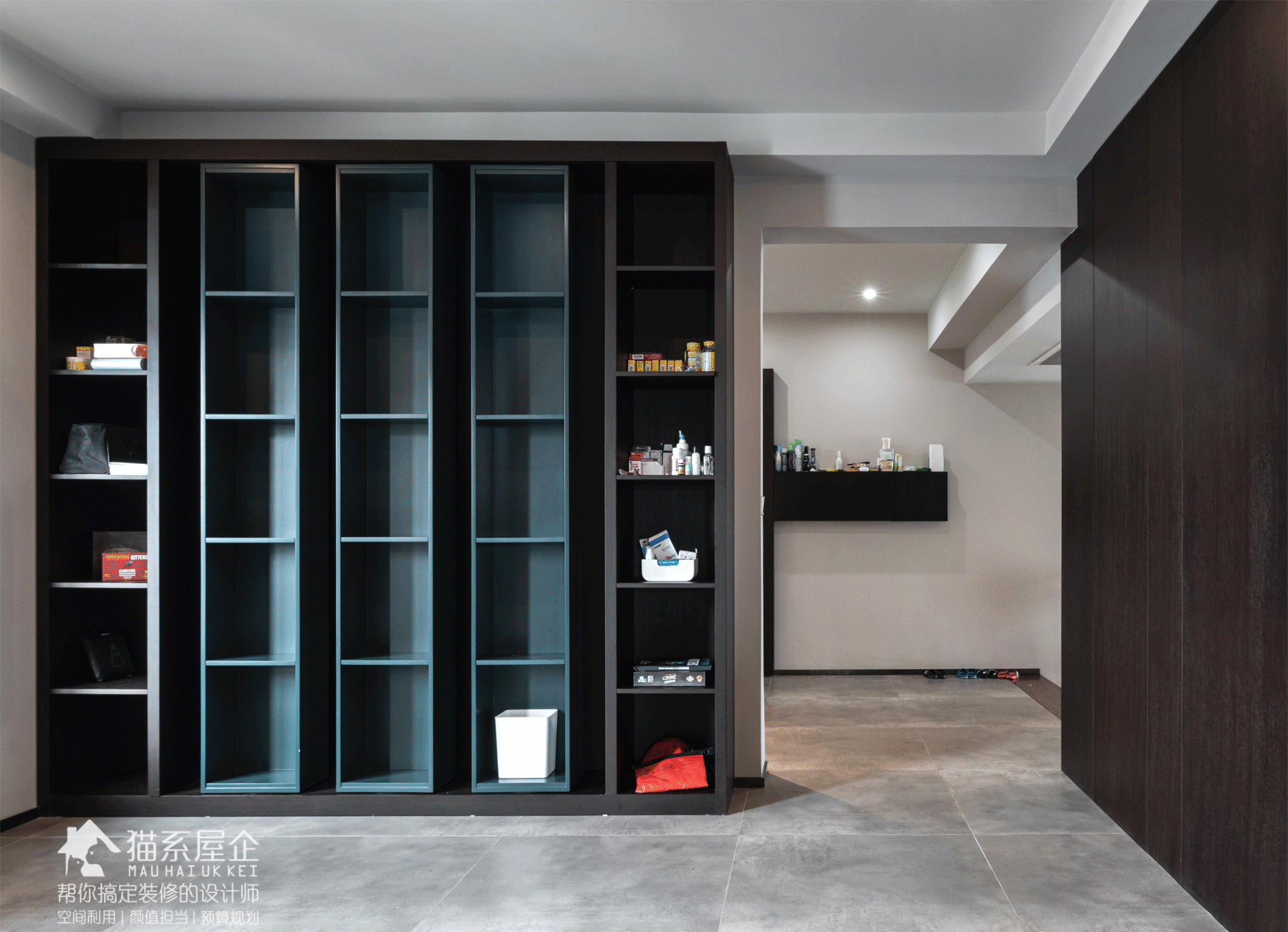 80 后海归 217㎡工业风家设计,全屋无主灯,餐厨一体,阳光房变榻榻米-60