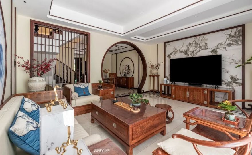 禅意风骨,新中式 290㎡大美之家-39