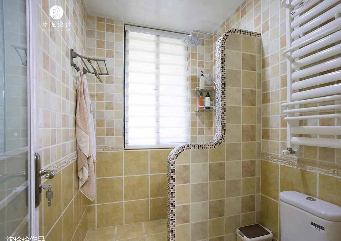 合肥新景花园家居装修设计 | 绿色浪漫,美式木屋-17