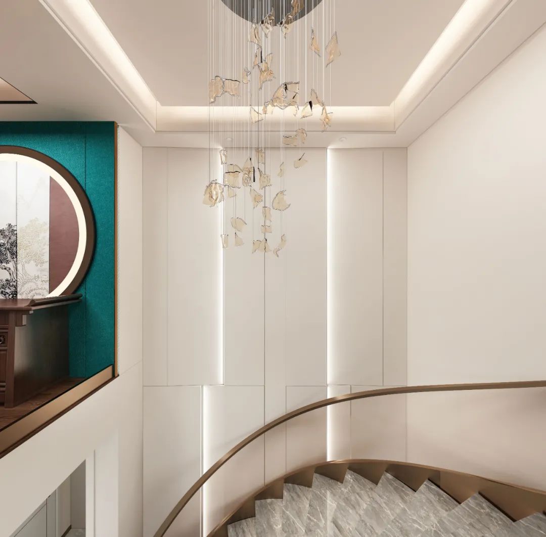 天津吾悦华府 420㎡东方时尚宅院丨中国天津丨末那识设计-19