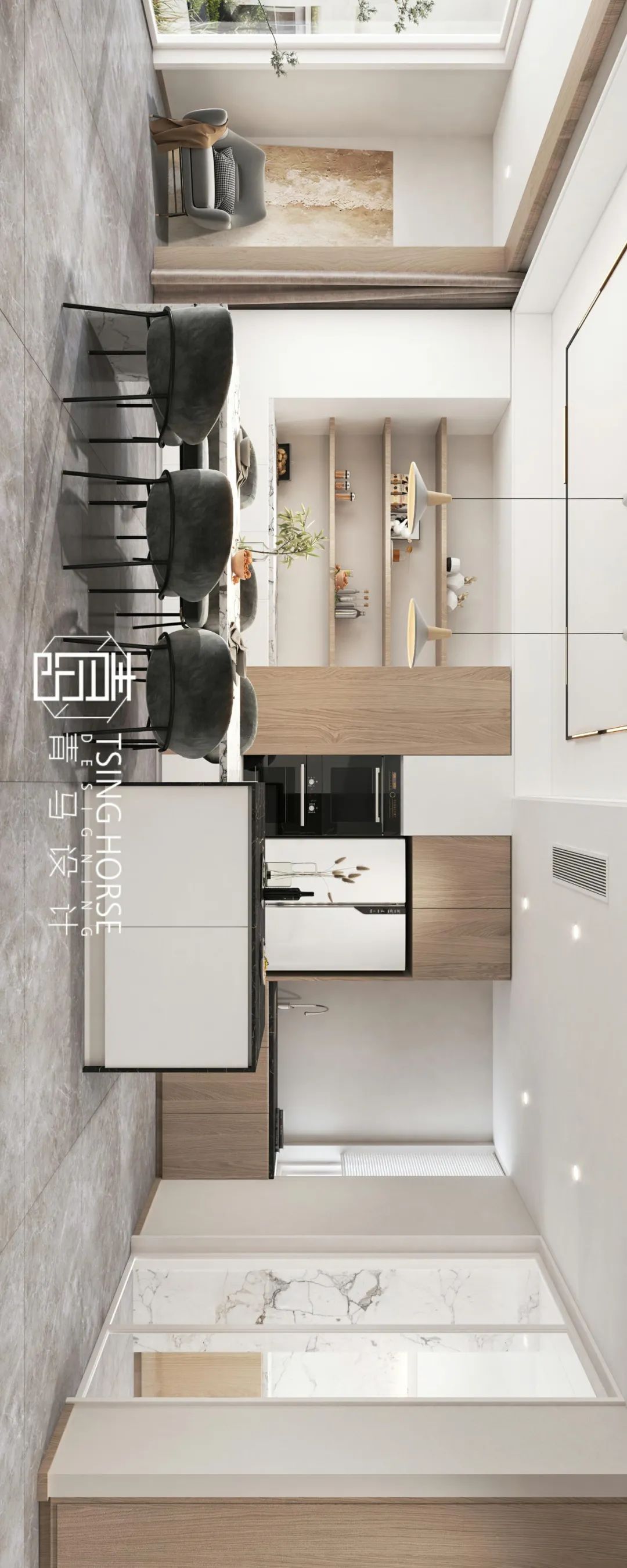 科为城墅 240㎡现代极简风大平层 | 青马打造静谧生活空间-44