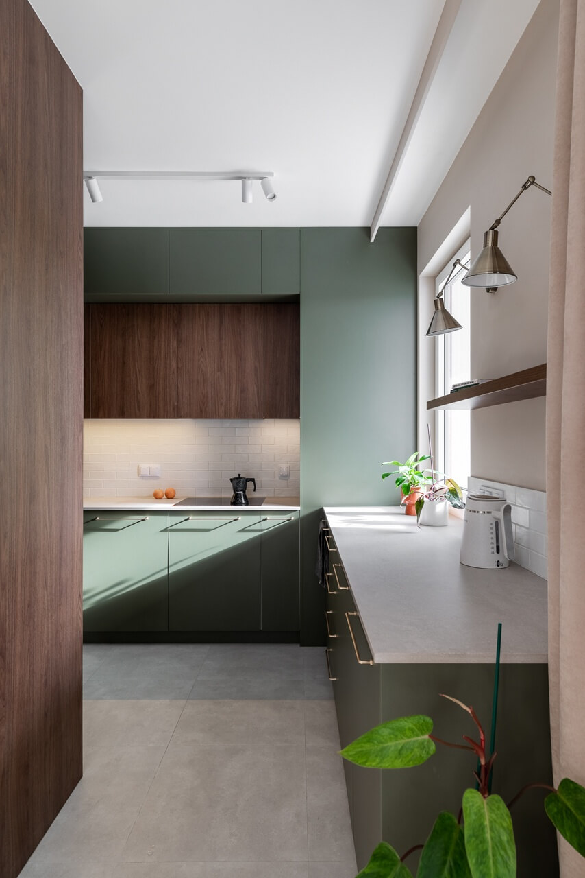 华沙100平受自然之美启发的公寓丨波兰华沙丨estimental工作室-51