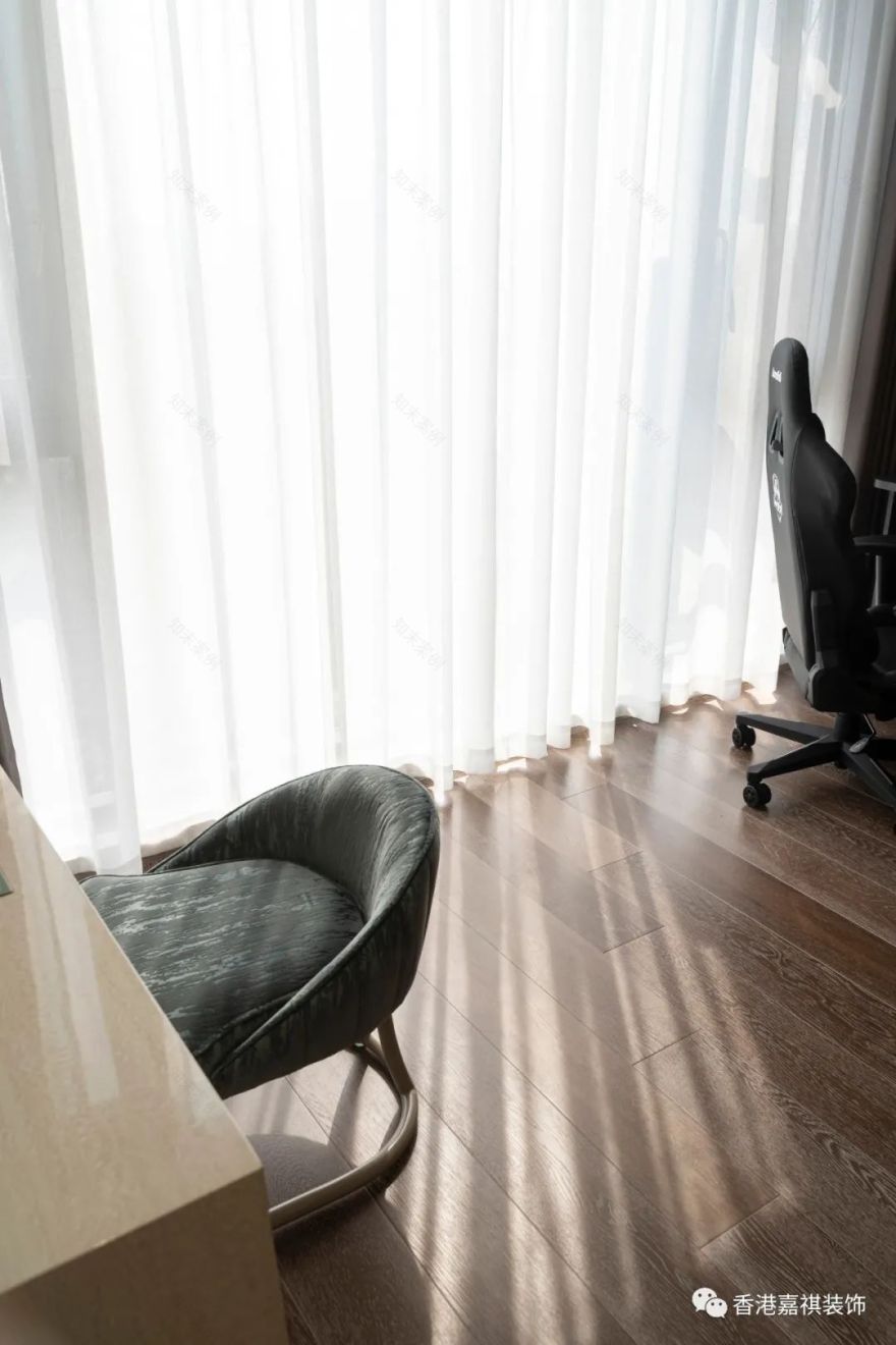 乐山蓝山湾 316㎡轻奢住宅设计丨中国乐山丨香港嘉祺装饰-35