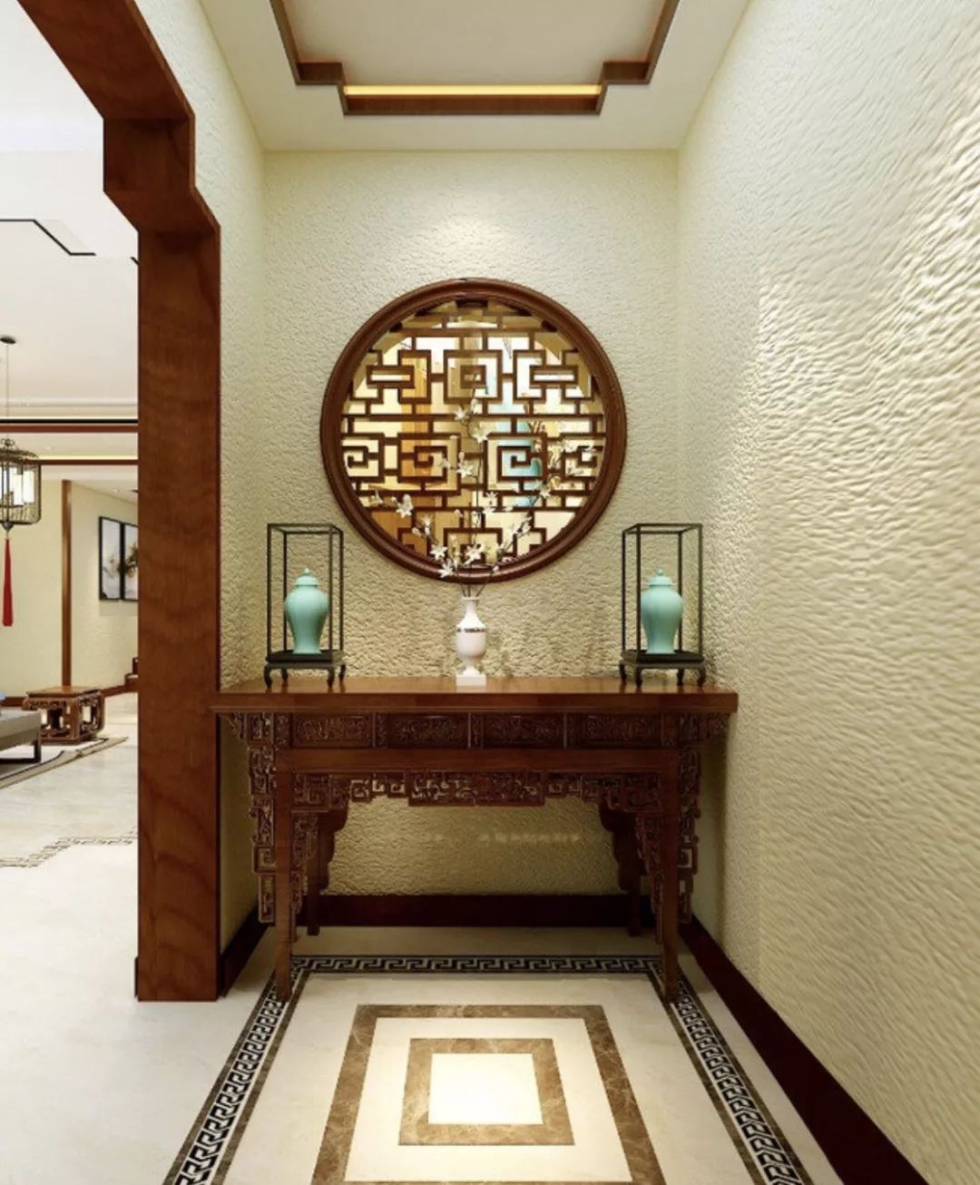 打造时尚玄关，隔断设计技巧解析-34