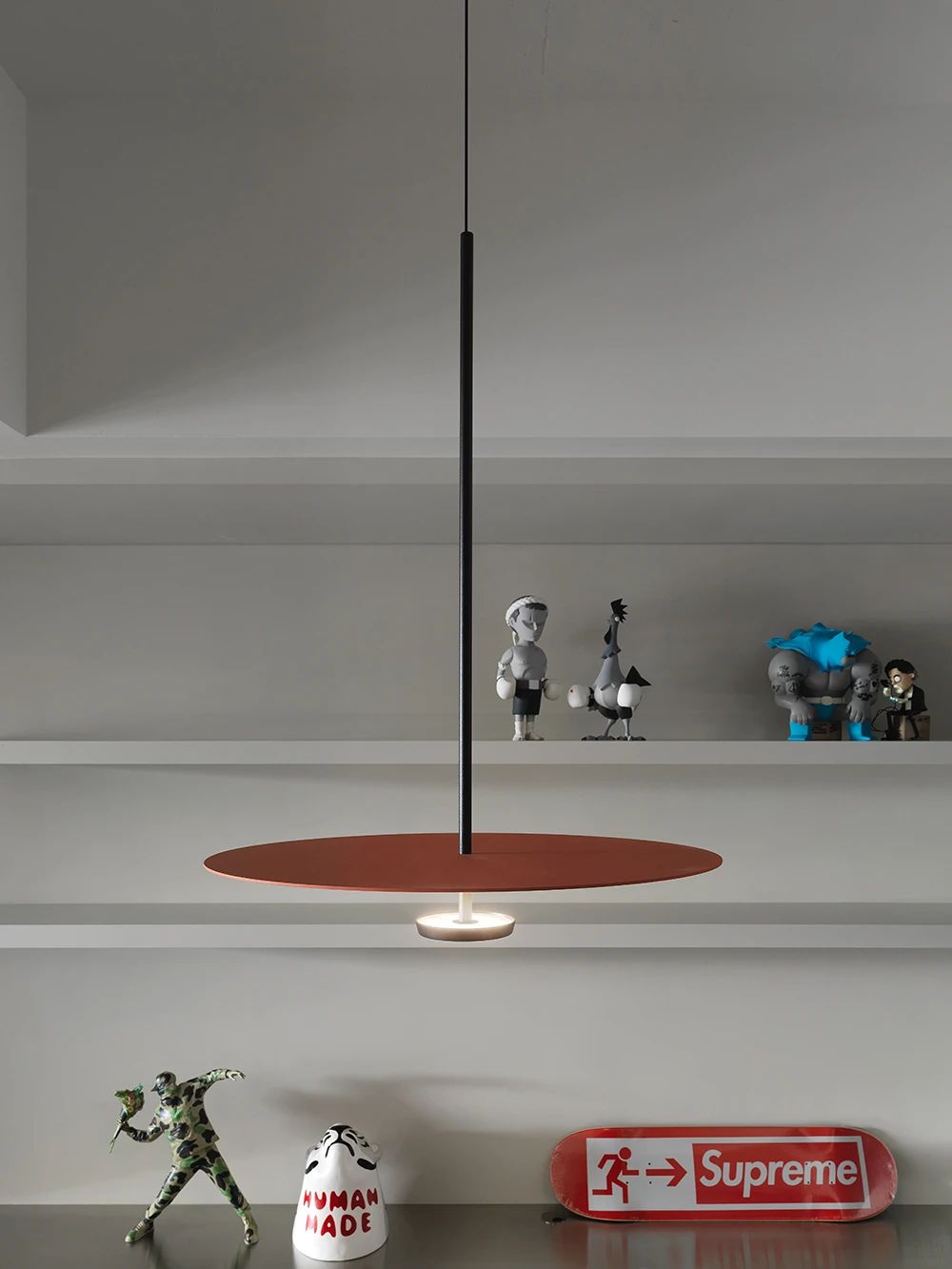 72㎡黑白灰艺术感住宅设计-17