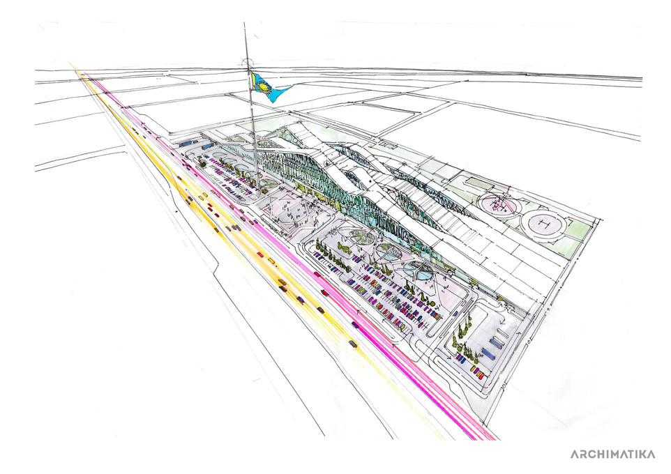 阿斯塔纳国家银行大楼丨哈萨克斯坦-18