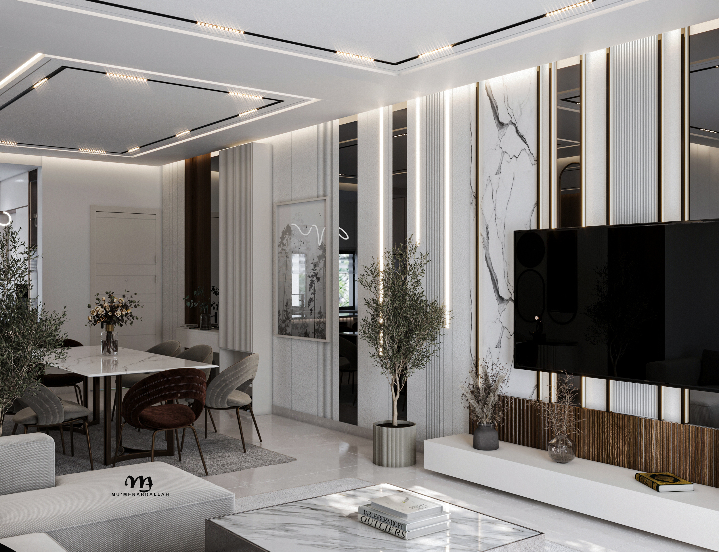 dining & living area design-5