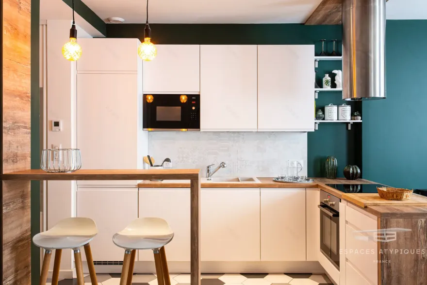 法式风情!历史名城 La Rochelle 的绿色小镇之家-4