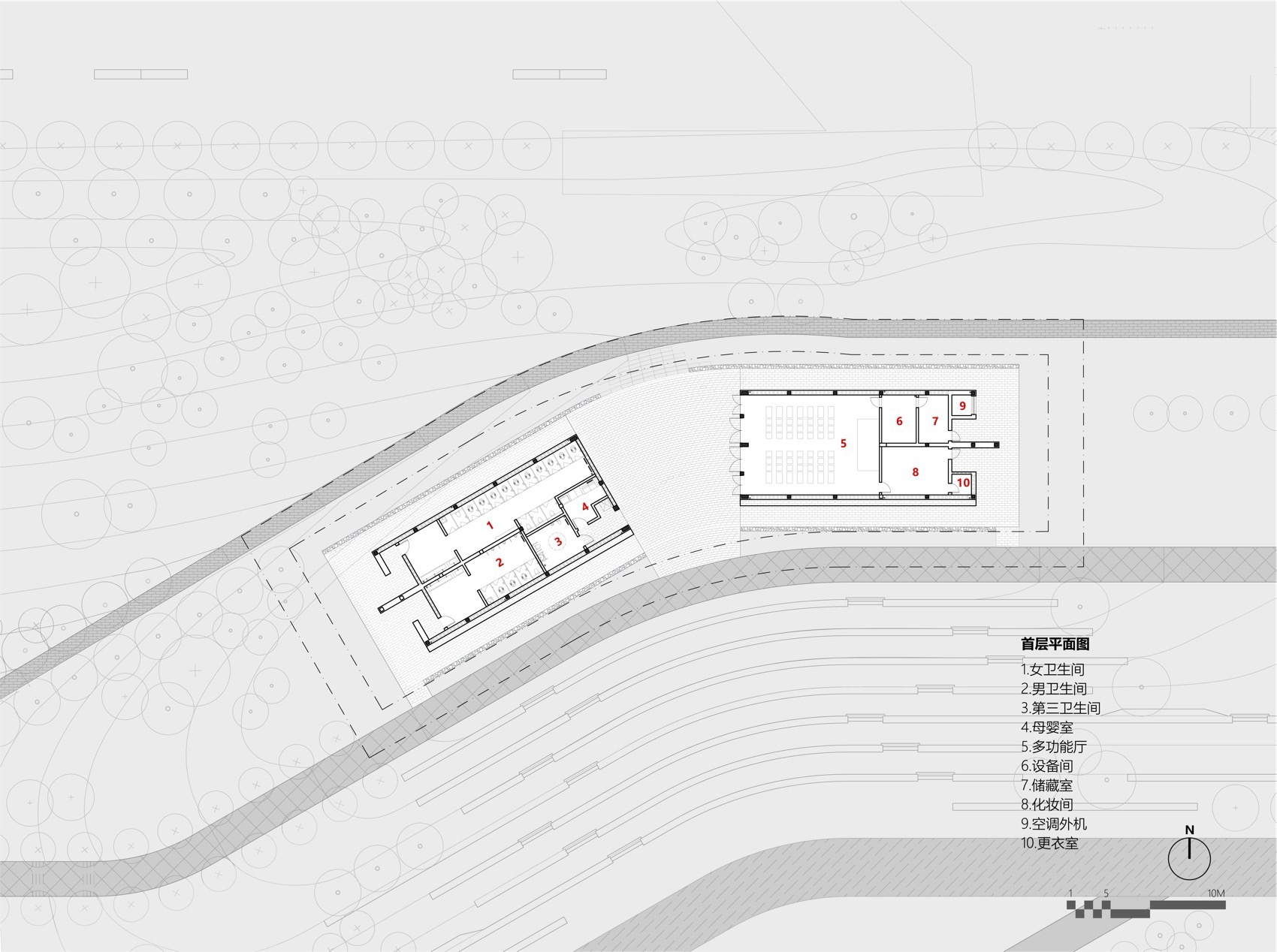 深圳前海桂湾公园驿站丨中国深圳丨成行工作室 (hcs),景观规划及方案JCFO-106