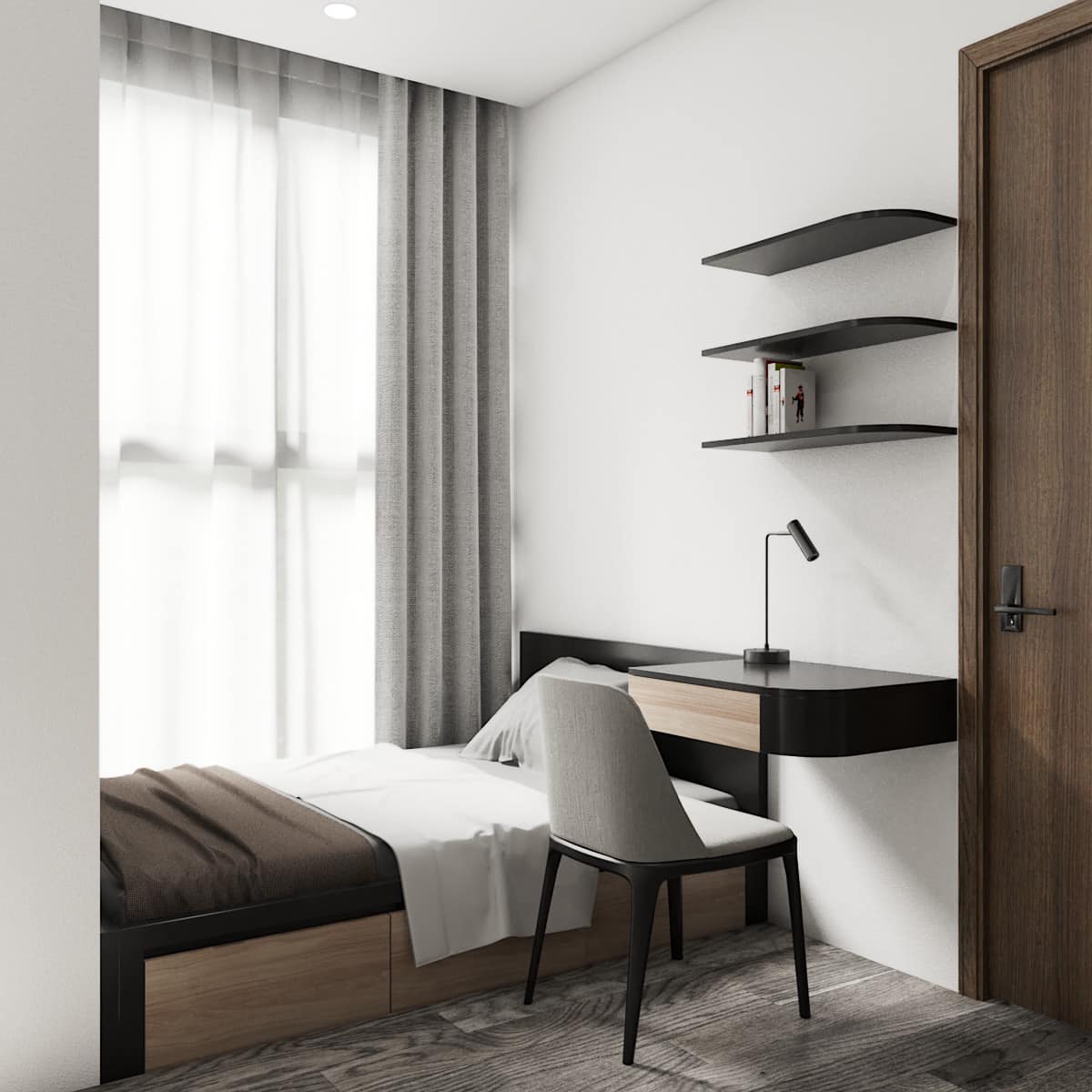 5967. Free Sketchup Apartment Interior Model Download-10